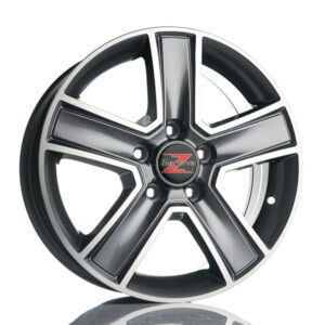 Barzetta Trasportare Titatanium Alumiinivanne 6.5x16, 5x120, ET50