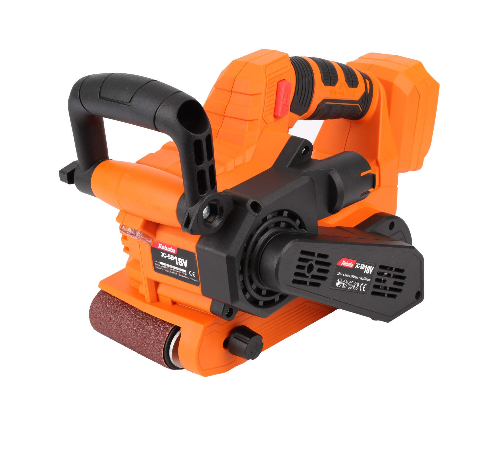 Robota DC-SB18V akkunauhahiomakone, runko