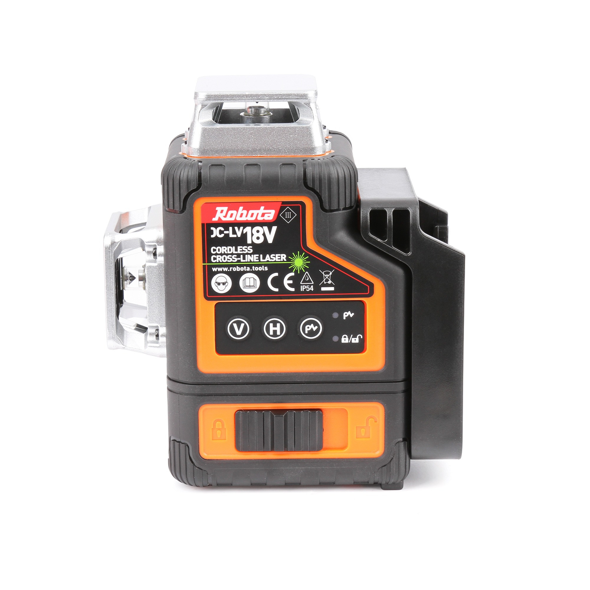 Robota DC-LV18V akkuristilaser vihreä, runko - Image 3