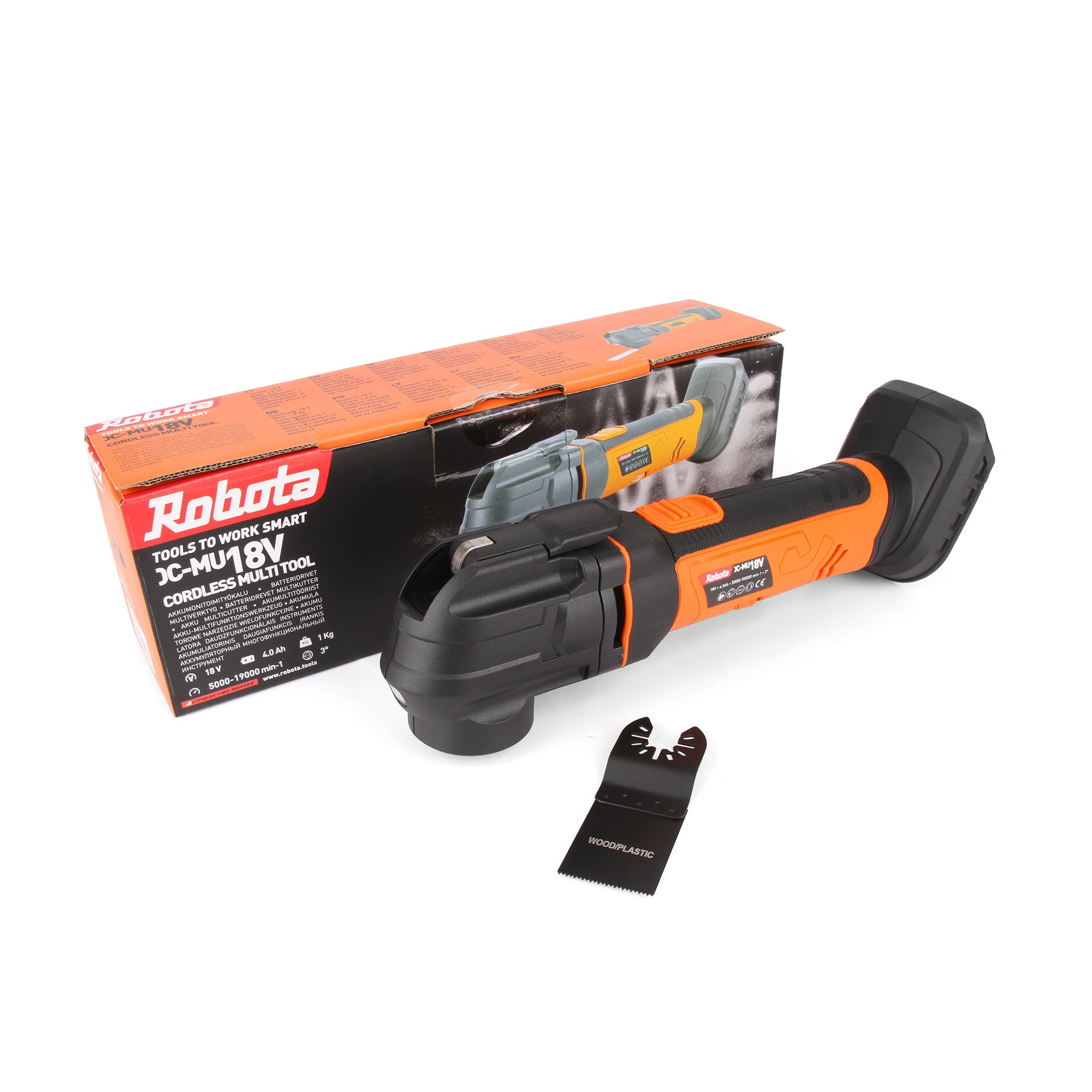 Robota DC-MU18V akkumonitoimityökalu, runko - Image 6