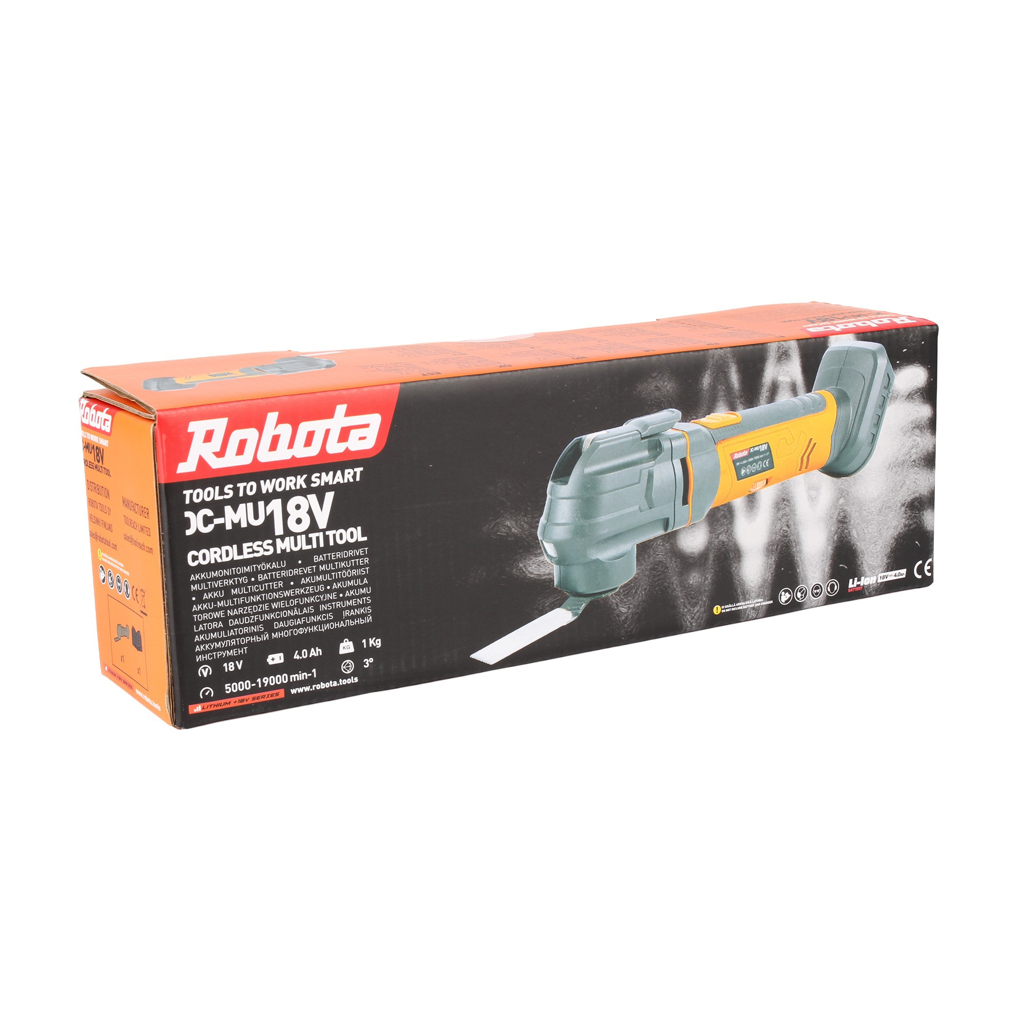 Robota DC-MU18V akkumonitoimityökalu, runko - Image 8
