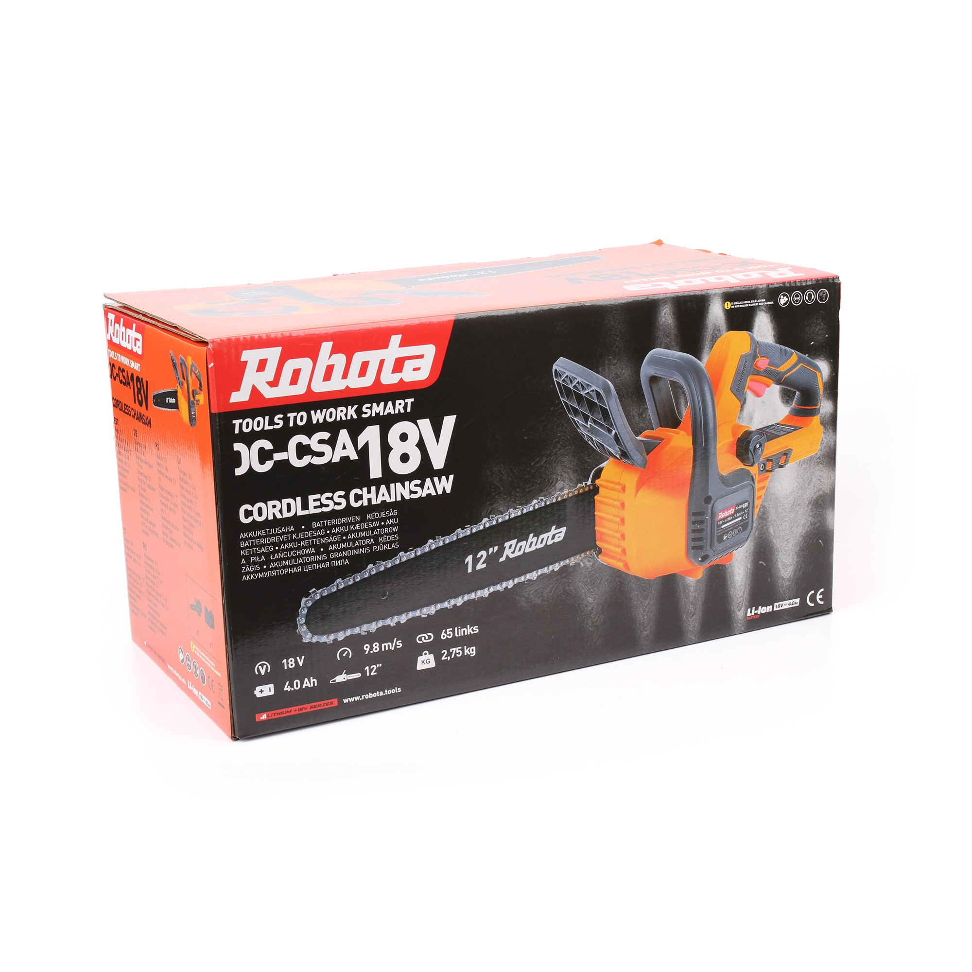 Robota DC-CSA18V akkuketjusaha, runko - Image 7