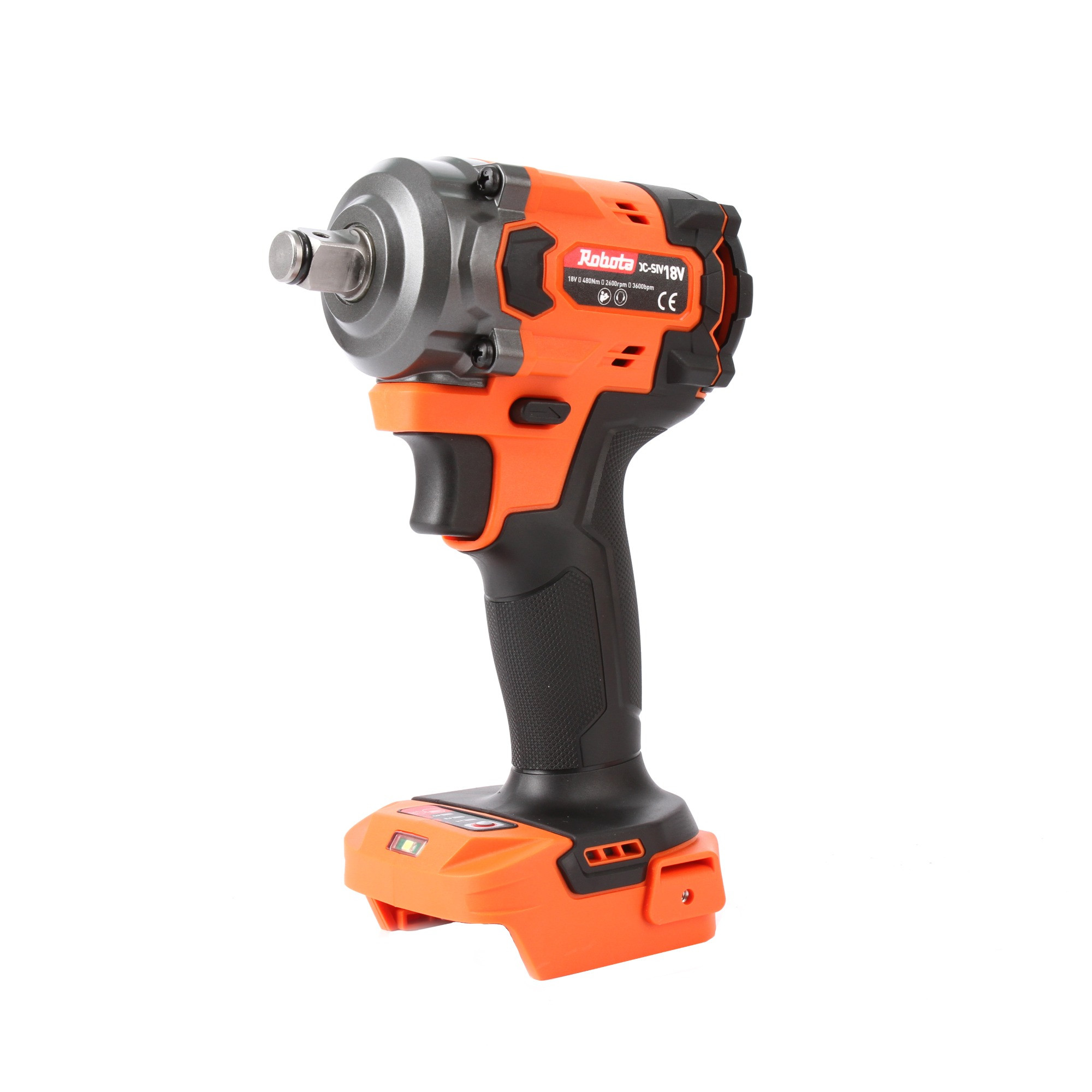 Robota DC-SIV18V akkumutterinväännin, iskevä ½", runko