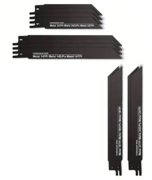 Puukkosahan Bi-metalliterä 14TPI 150x16x0,9mm